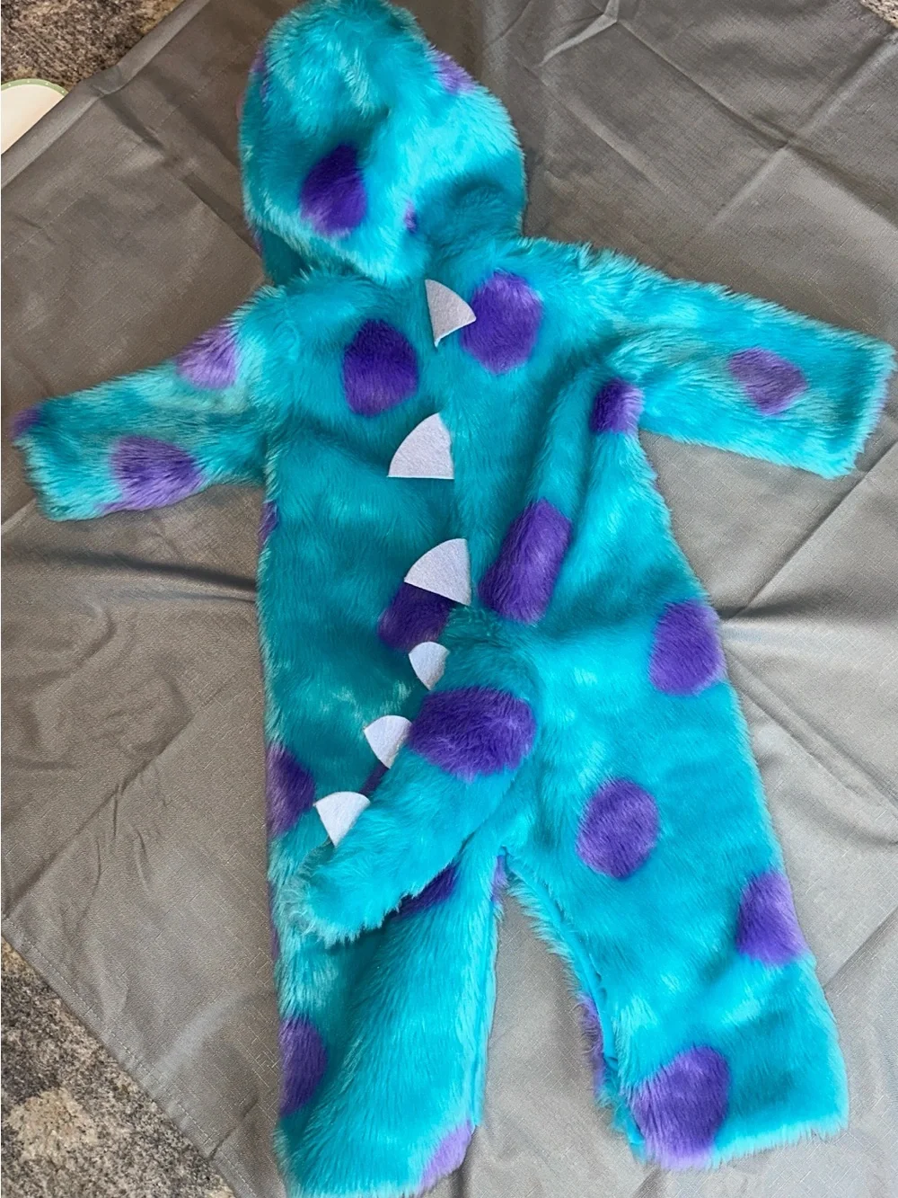 Pottery Barn Kids, Disney Pixar Monsters Inc., Sulley Baby Halloween Costume - Picture 3 of 4